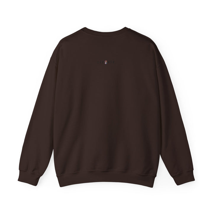 LEV8HER Signature Crewneck – Heal. Rise. Repeat.