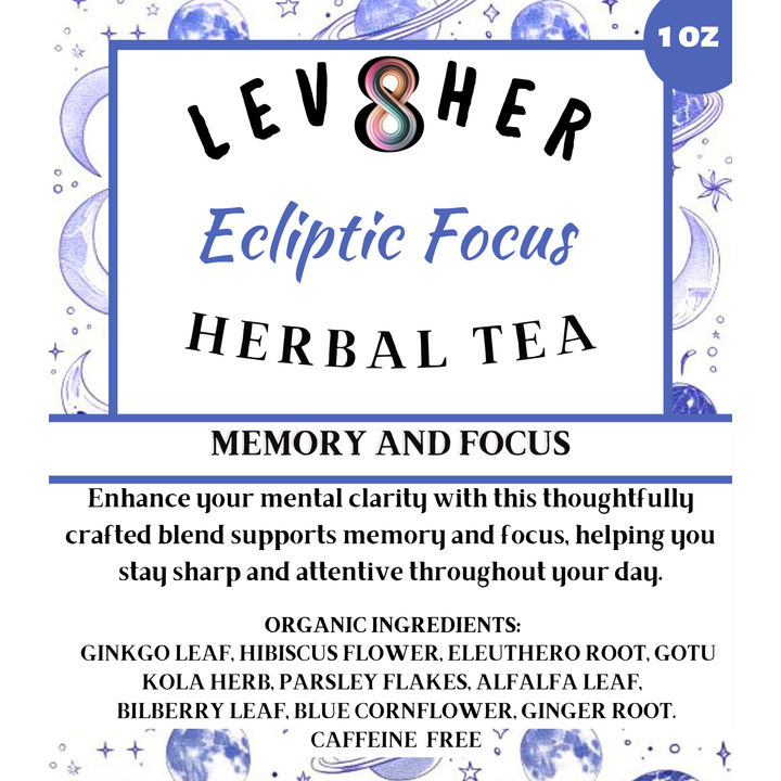 Ecliptic Focus Herbal Tea – Stay Sharp & Centered Naturally