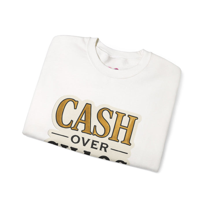 CASH OVER CHAOS Crewneck Sweatshirt – LEV8HER