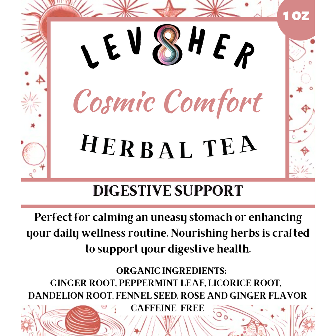 Cosmic Comfort – Organic Digestive Support Tea for Self-Care