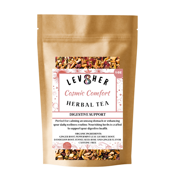 Cosmic Comfort – Organic Digestive Support Tea for Self-Care