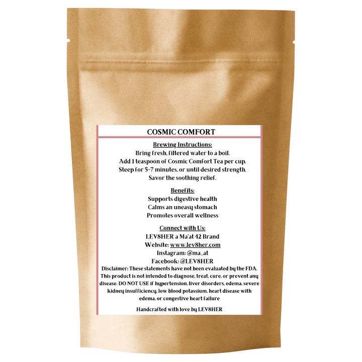 Cosmic Comfort – Organic Digestive Support Tea for Self-Care