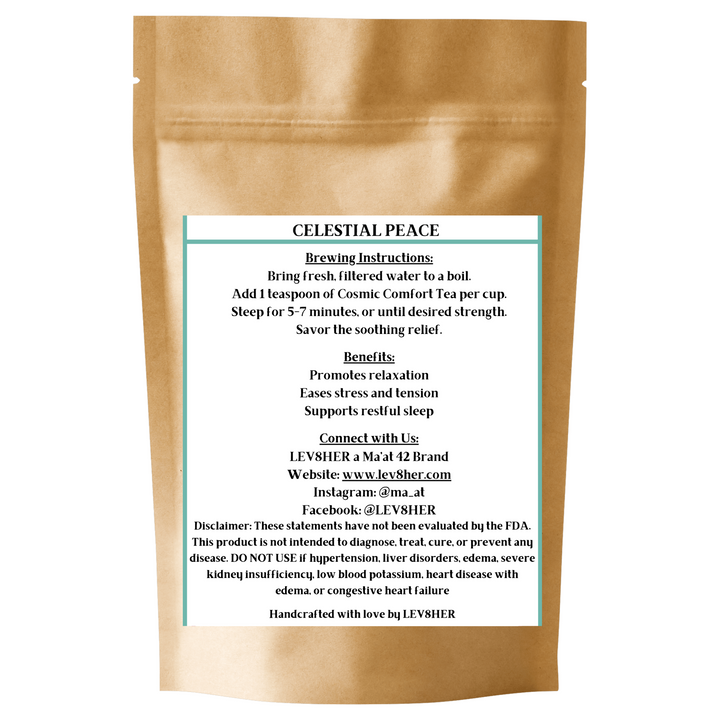 Celestial Peace – Caffeine-Free Herbal Tea for Sleep & Relaxation