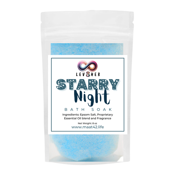 Starry Nights Bath Soak – A Tranquil Self-Care Experience | LEV8HER