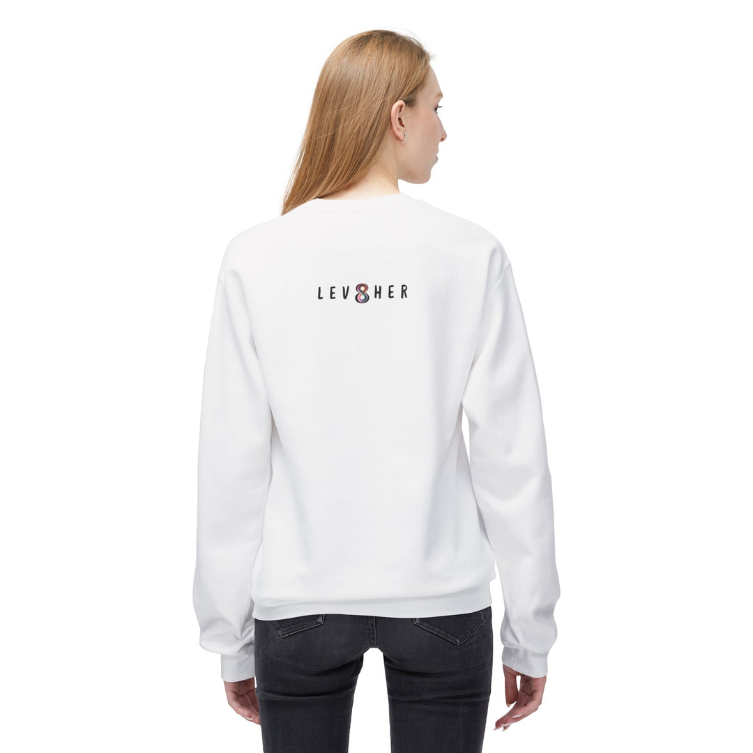 Free Me to Be Me Crewneck Sweatshirt - Unisex Fleece for Self-Expression
