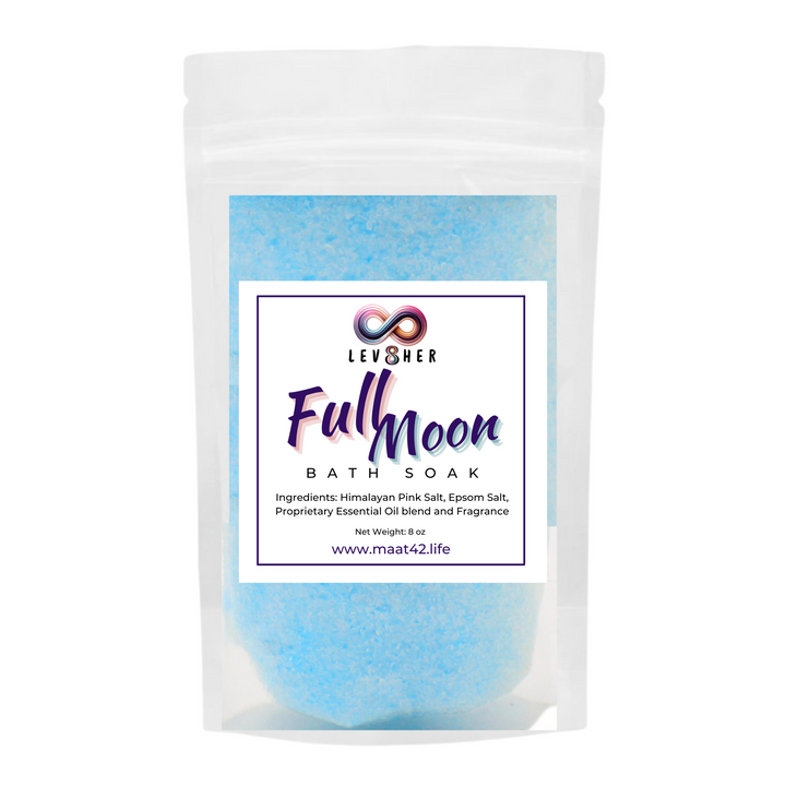 Full Moon Bath Salts – Luxurious Soak for Balance & Renewal | LEV8HER