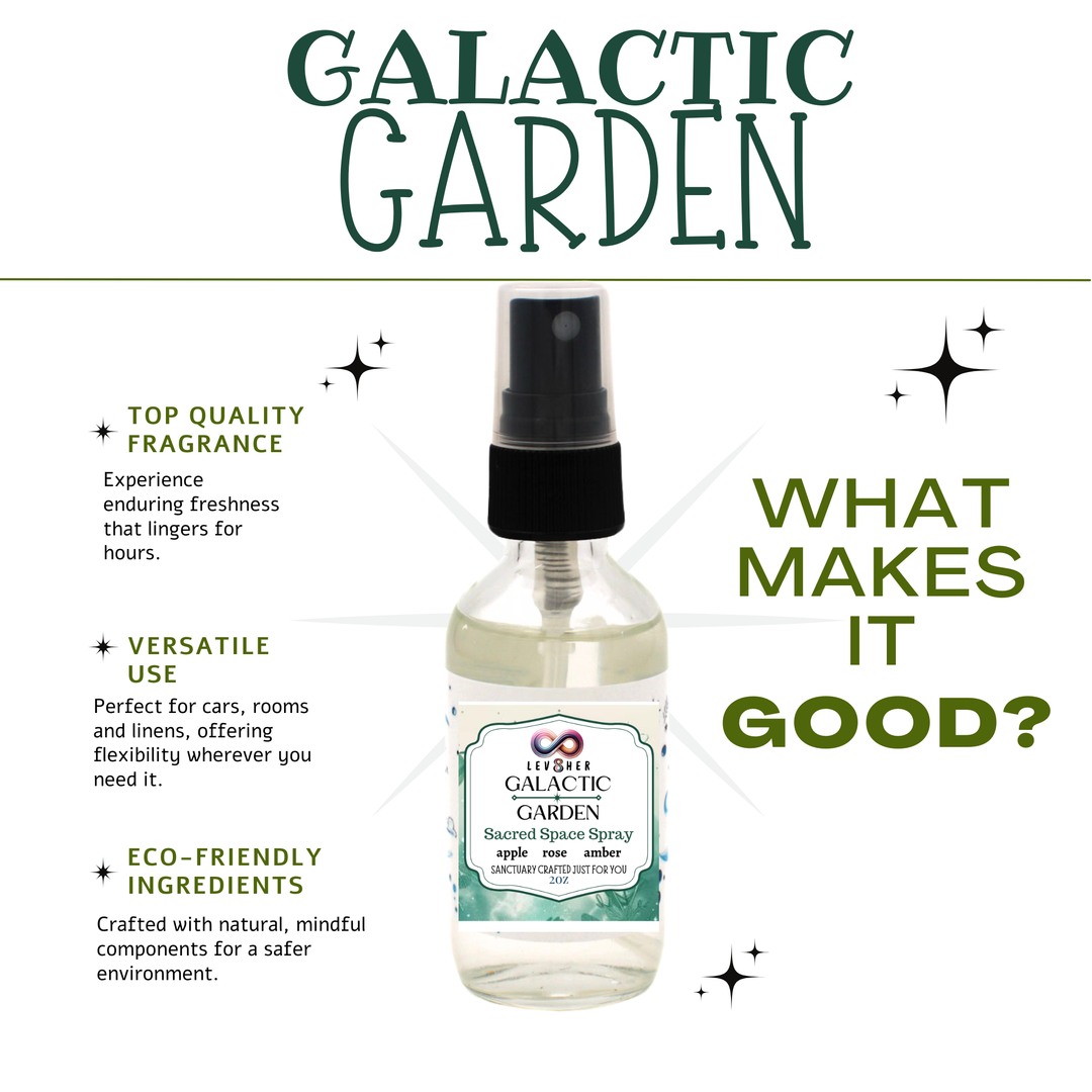 Galactic Garden Room & Linen Spray – A Luxe, Everyday Fragrance | LEV8HER Collection