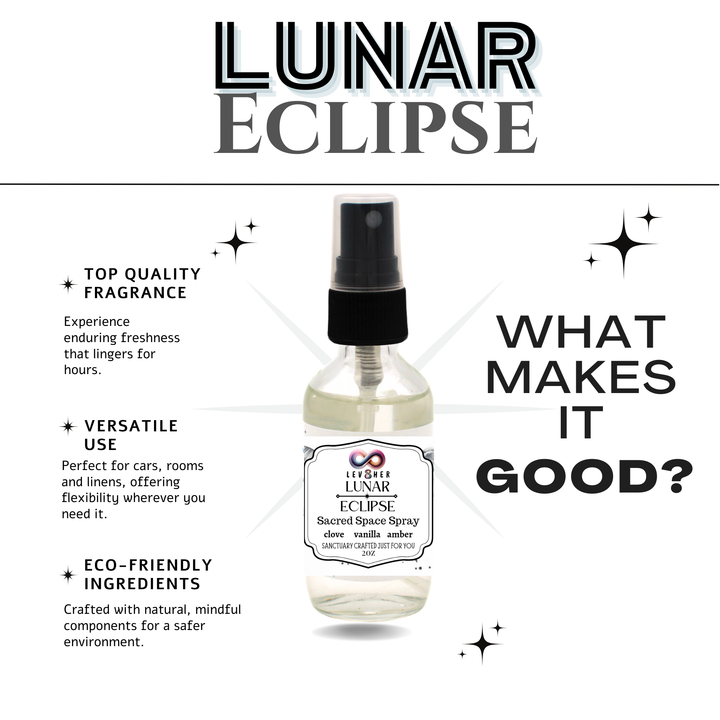 Lunar Eclipse Aromatherapy Room Spray – Relax & Refresh | LEV8HER