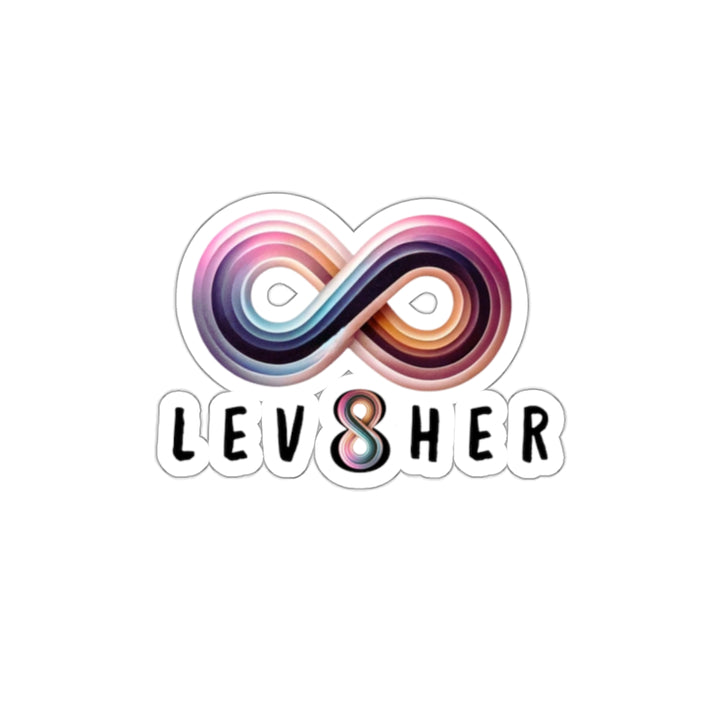 Infinity Love Die-Cut Stickers - Trendy Vinyl Decals for Laptops, Journals & More