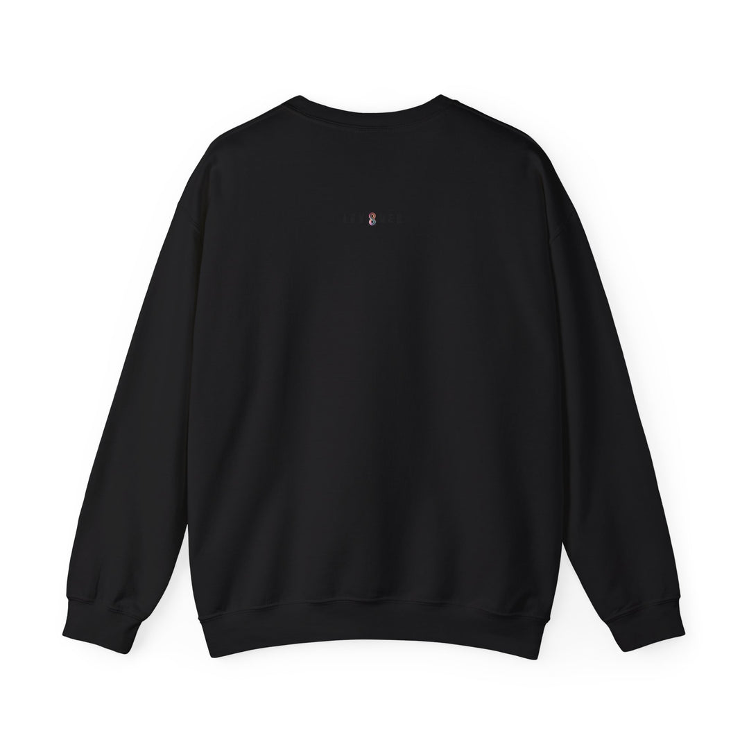 LEV8HER Signature Crewneck – Heal. Rise. Repeat.