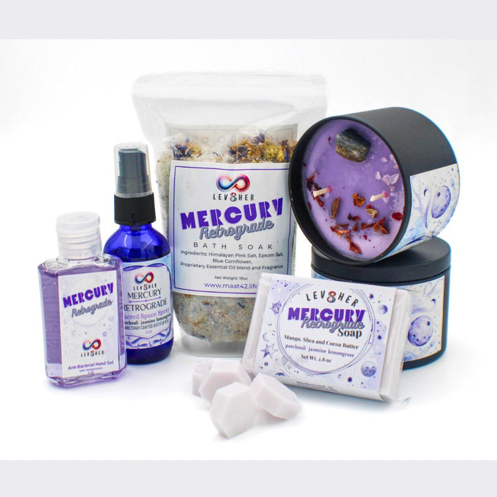 Mercury Retrograde Hand Sanitizer Gel: LEV8HER Collection