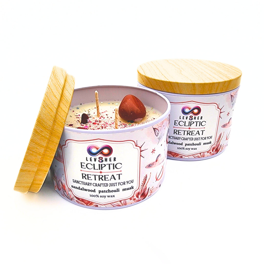 Ecliptic Retreat Candle- LEV8HER Collection