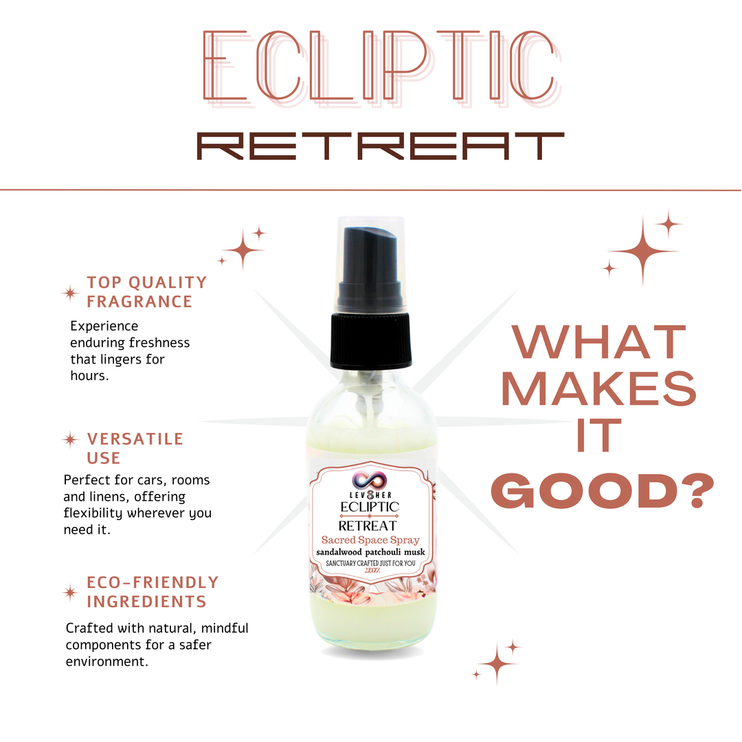 Ecliptic Retreat Room Spray- LEV8HER Collection