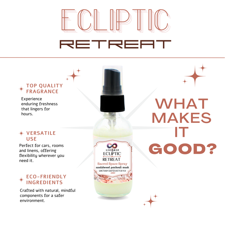 Ecliptic Retreat Room Spray- LEV8HER Collection